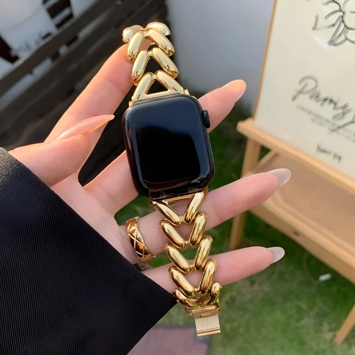 Golden Élise - Apple Watch Strap