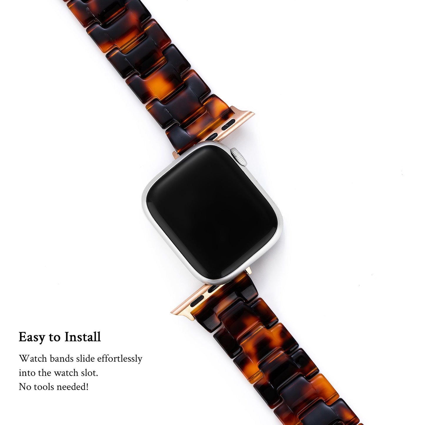 Unisex Ombre Resin Band for Apple Watch β Gradient Color Strap