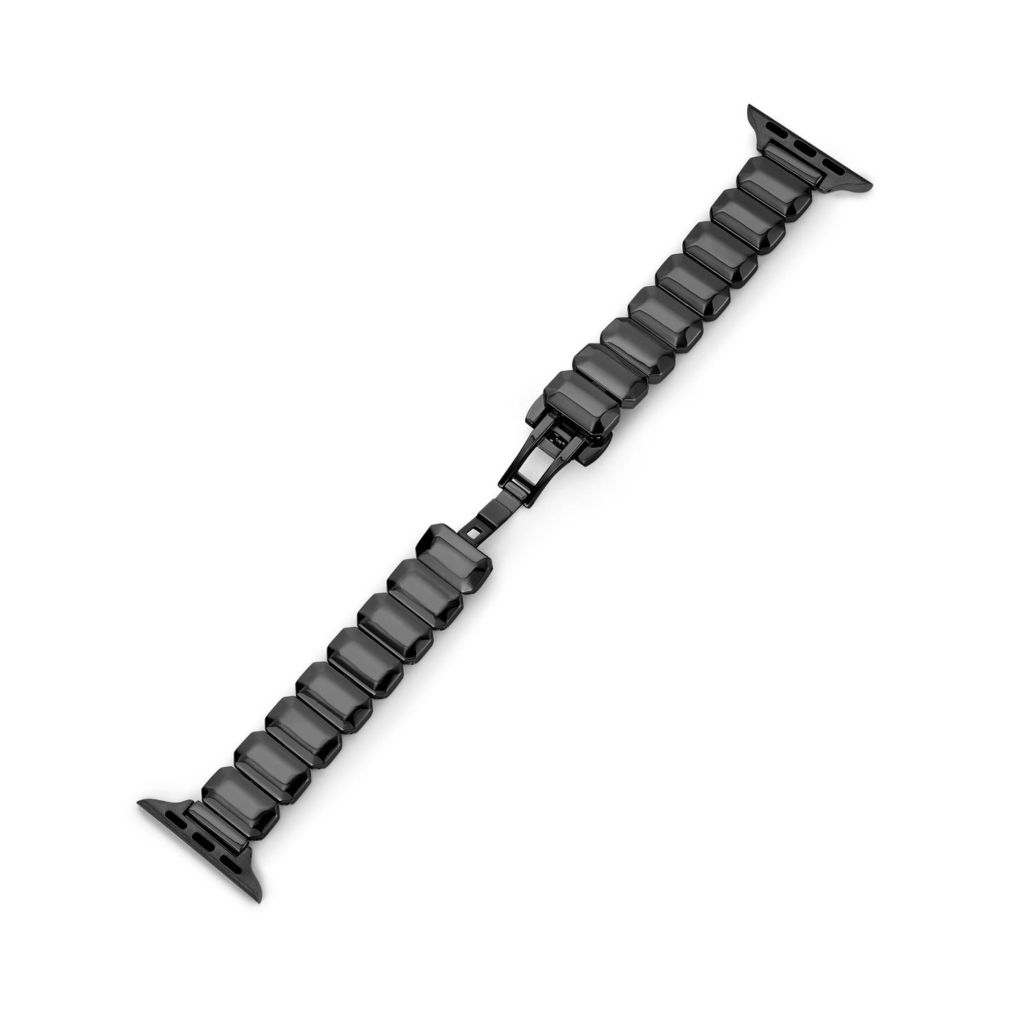 Cube-Design Sculpted Metal Band for Apple Watch