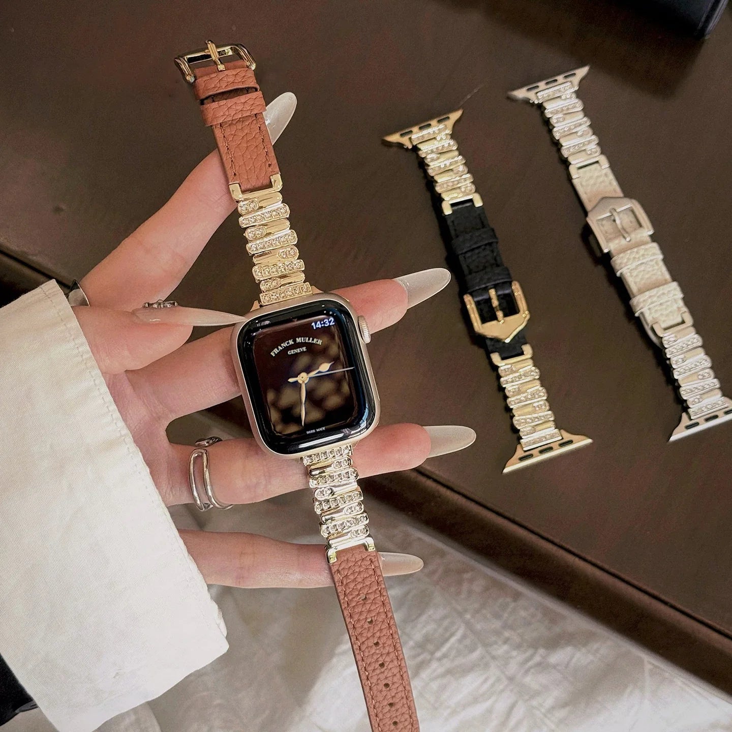 Hathor Premium Leather Strap β Durable, Sleek Watch Band