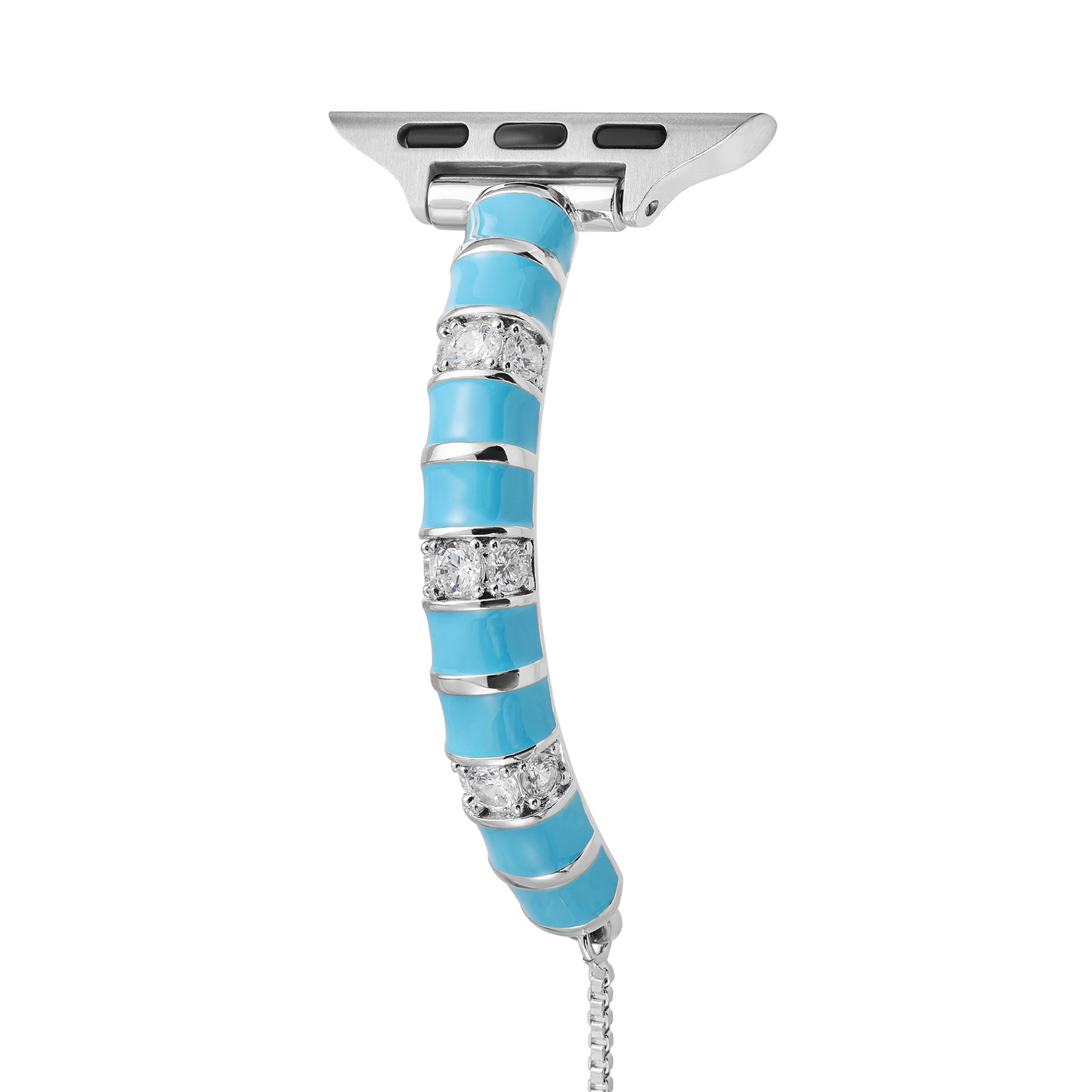 14K Gold & Platinum-Plated Enamel Copper Apple Watch Band