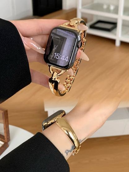 Sleek Metal Bracelet for Apple Watch