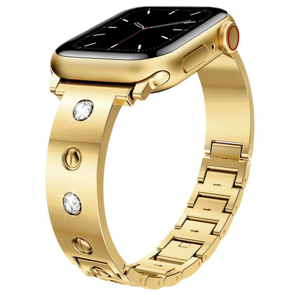 Diamond-Studded Apple Watch Bracelet - Luxurious Sparkle & Style