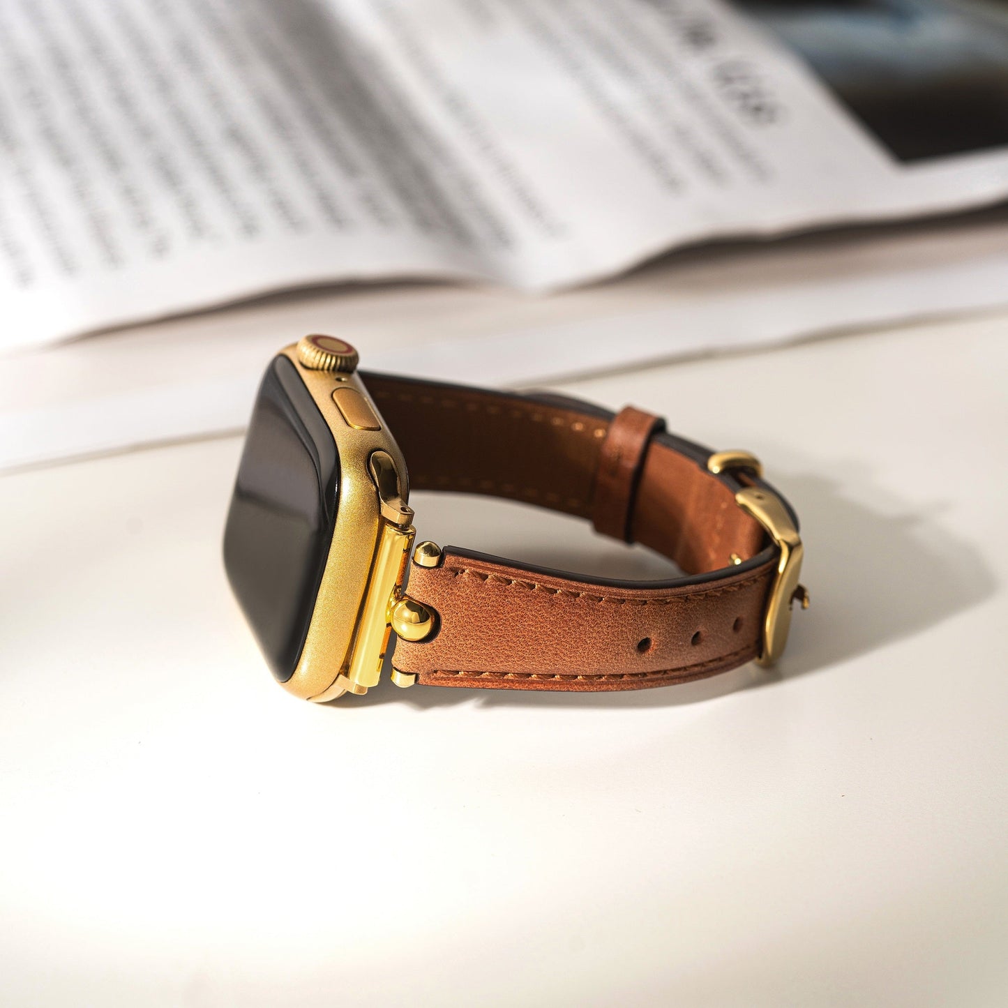 Timeless Genuine Leather Apple Watch Band – Classic, Premium Quality
