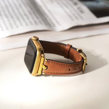 Timeless Genuine Leather Apple Watch Band – Classic, Premium Quality