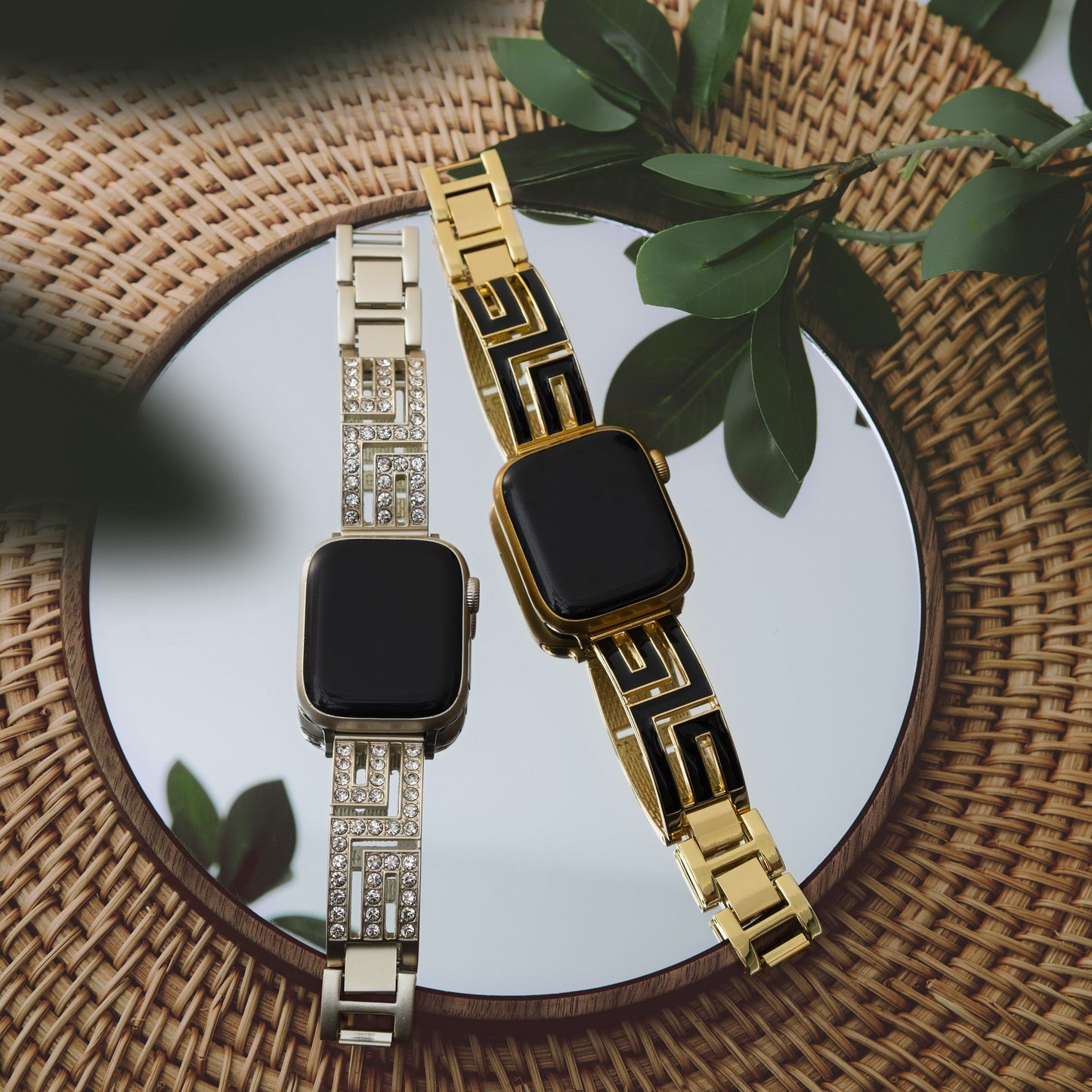 Geometric Hollow-Out Watch Band for Apple Watch