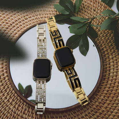 Geometric Hollow-Out Watch Band for Apple Watch