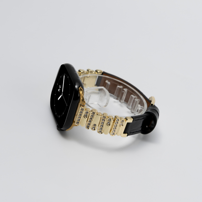Hathor Premium Bamboo-Embossed Leather Apple Watch Band