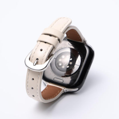 Retro-Inspired Leather Strap for Apple Watch