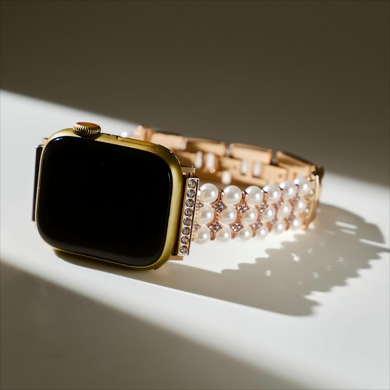 Dazzling Pearl Shimmer Band for Apple Watch