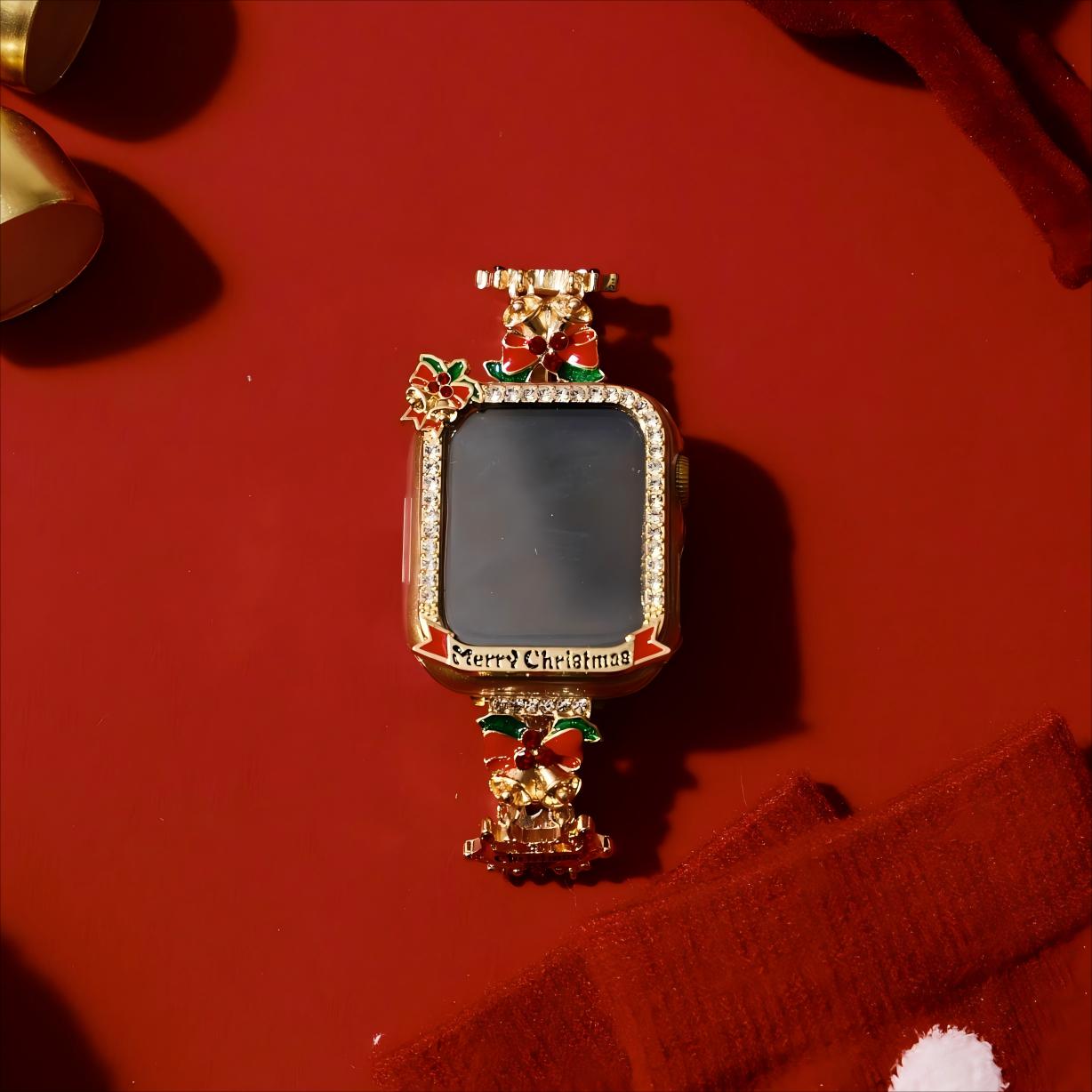 Festive Christmas Charm Watch Case – A Stylish Organizer for Your Timepieces