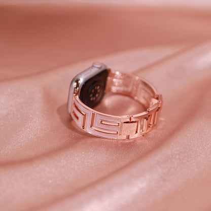 Geometric Hollow-Out Watch Band for Apple Watch
