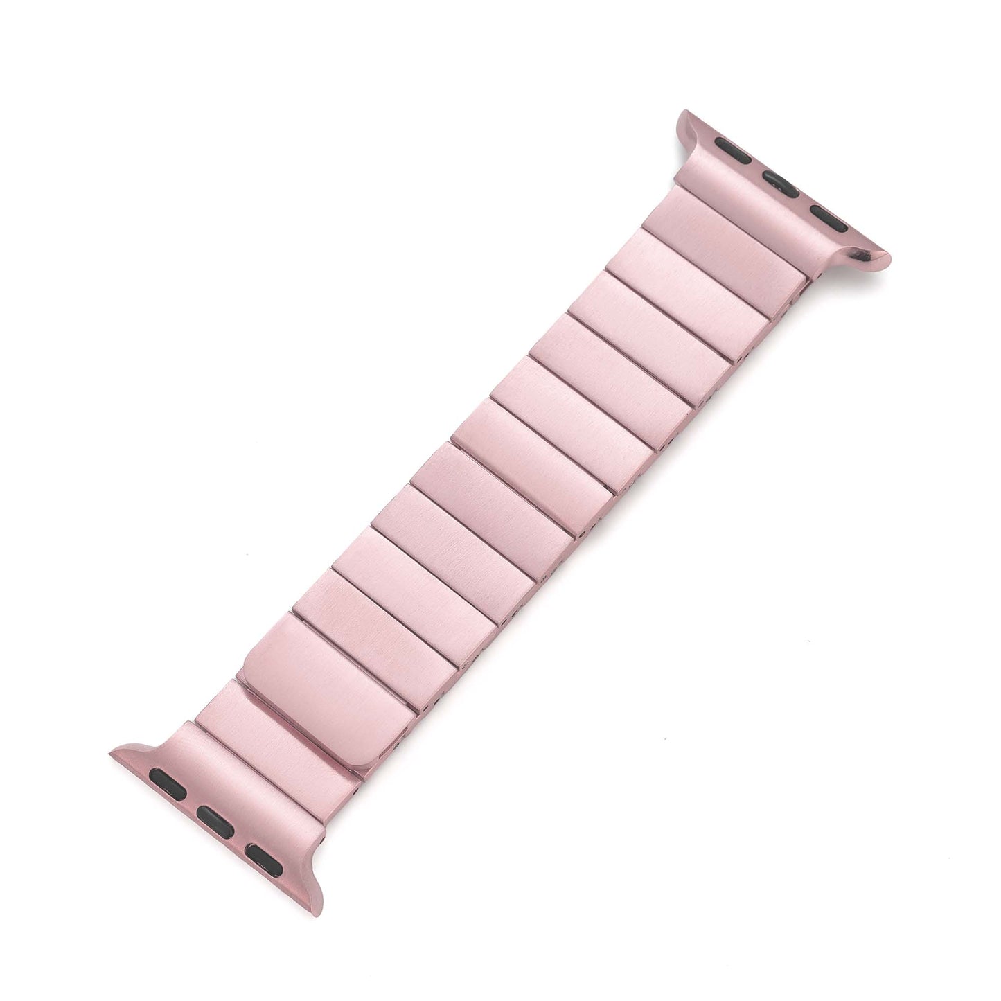Sleek Unisex Rectangular Stainless Steel Watch Band