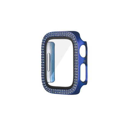Gleaming Rhinestones Fully Wrapped Apple Watch Case