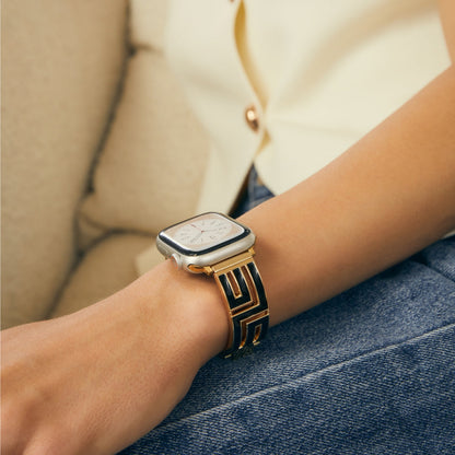 Geometric Hollow-Out Watch Band for Apple Watch