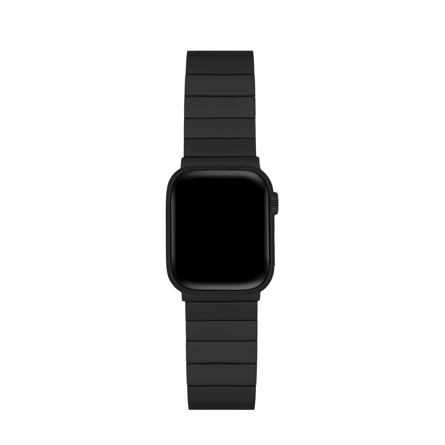 Sleek Unisex Rectangular Stainless Steel Watch Band