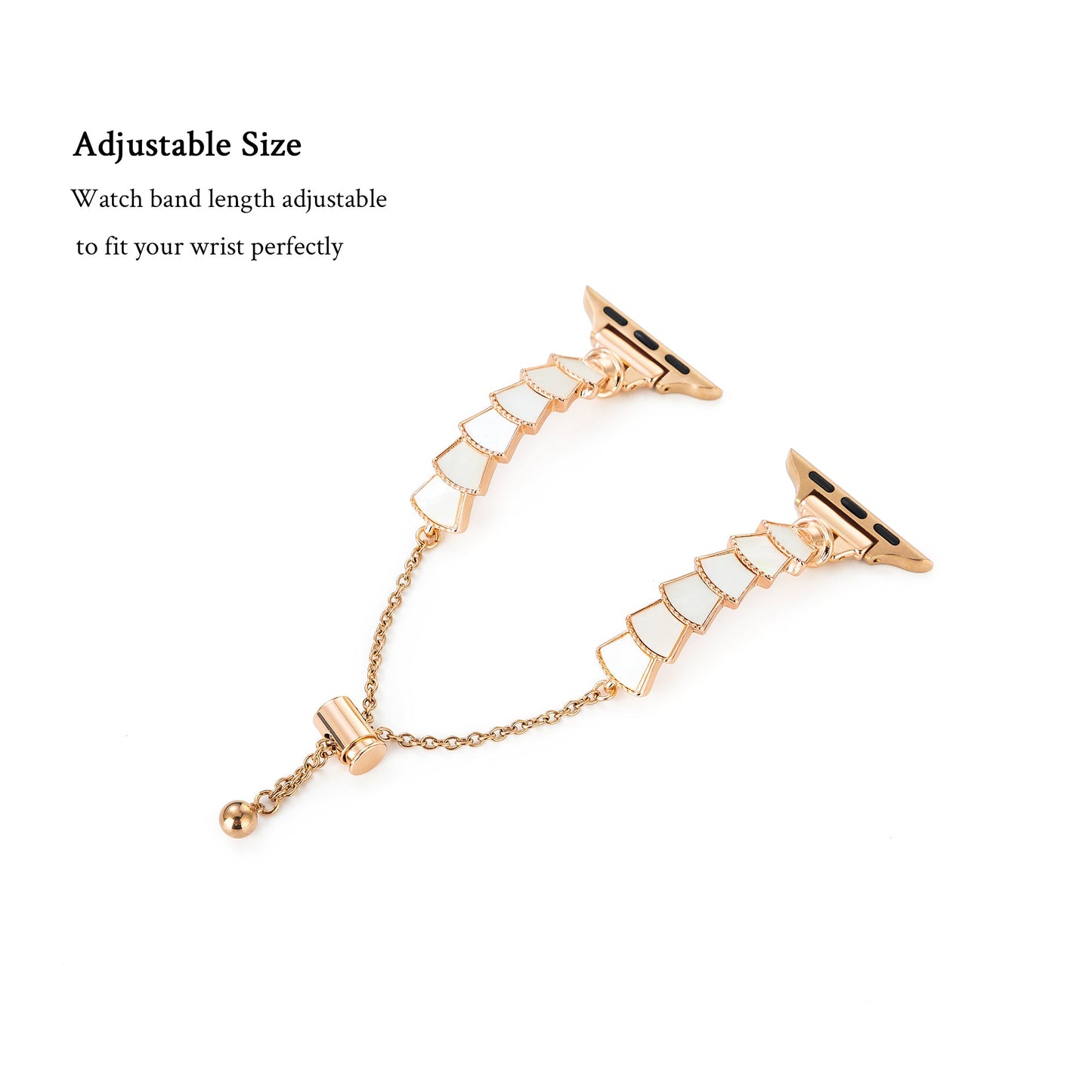 Sparkling Seashell Glitter Watch Band for Apple Watch