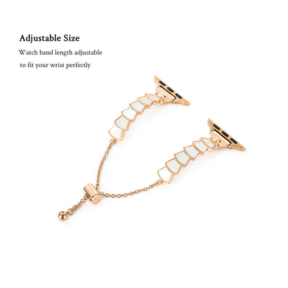 Sparkling Seashell Glitter Watch Band for Apple Watch