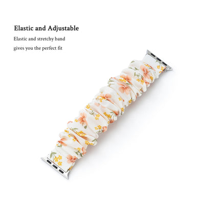 Stretchy Floral Watch Band for Apple Watch