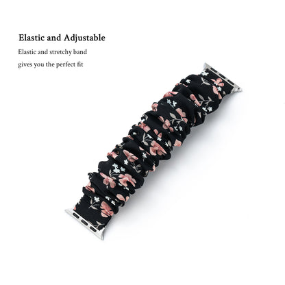 Stretchy Floral Watch Band for Apple Watch