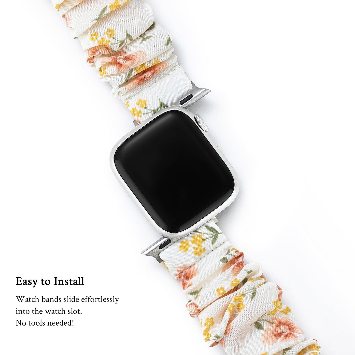 Stretchy Floral Watch Band for Apple Watch