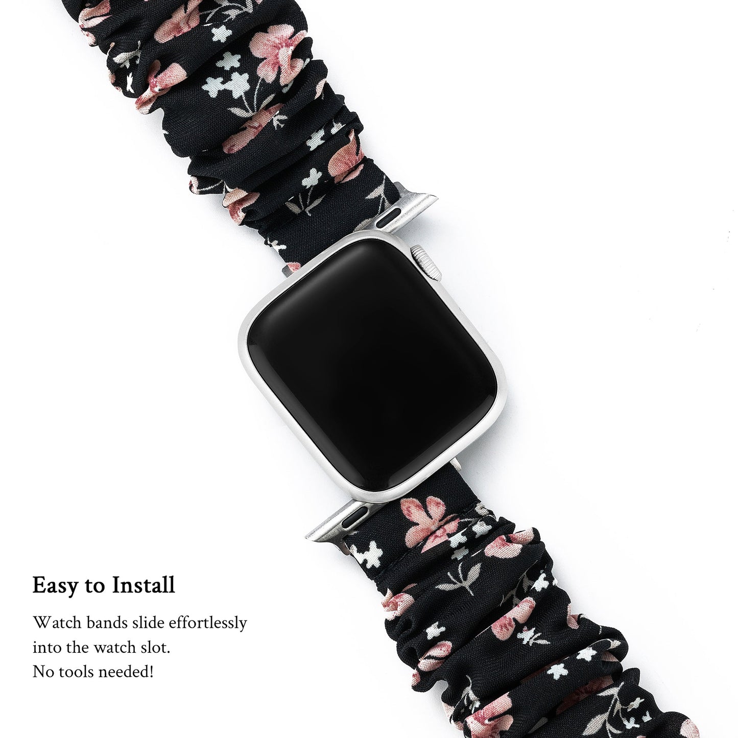 Stretchy Floral Watch Band for Apple Watch