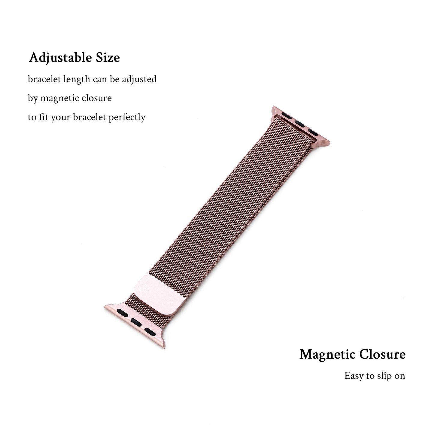 Magnetic Slim Watch Band for Apple Watch – Sleek Style, Ultra-Comfort