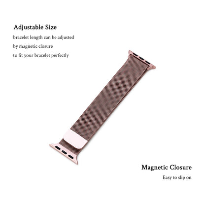 Magnetic Slim Watch Band for Apple Watch – Sleek Style, Ultra-Comfort