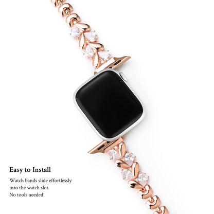 Romantic Love-Inspired Apple Watch Band for a Stylish, Heartfelt Look