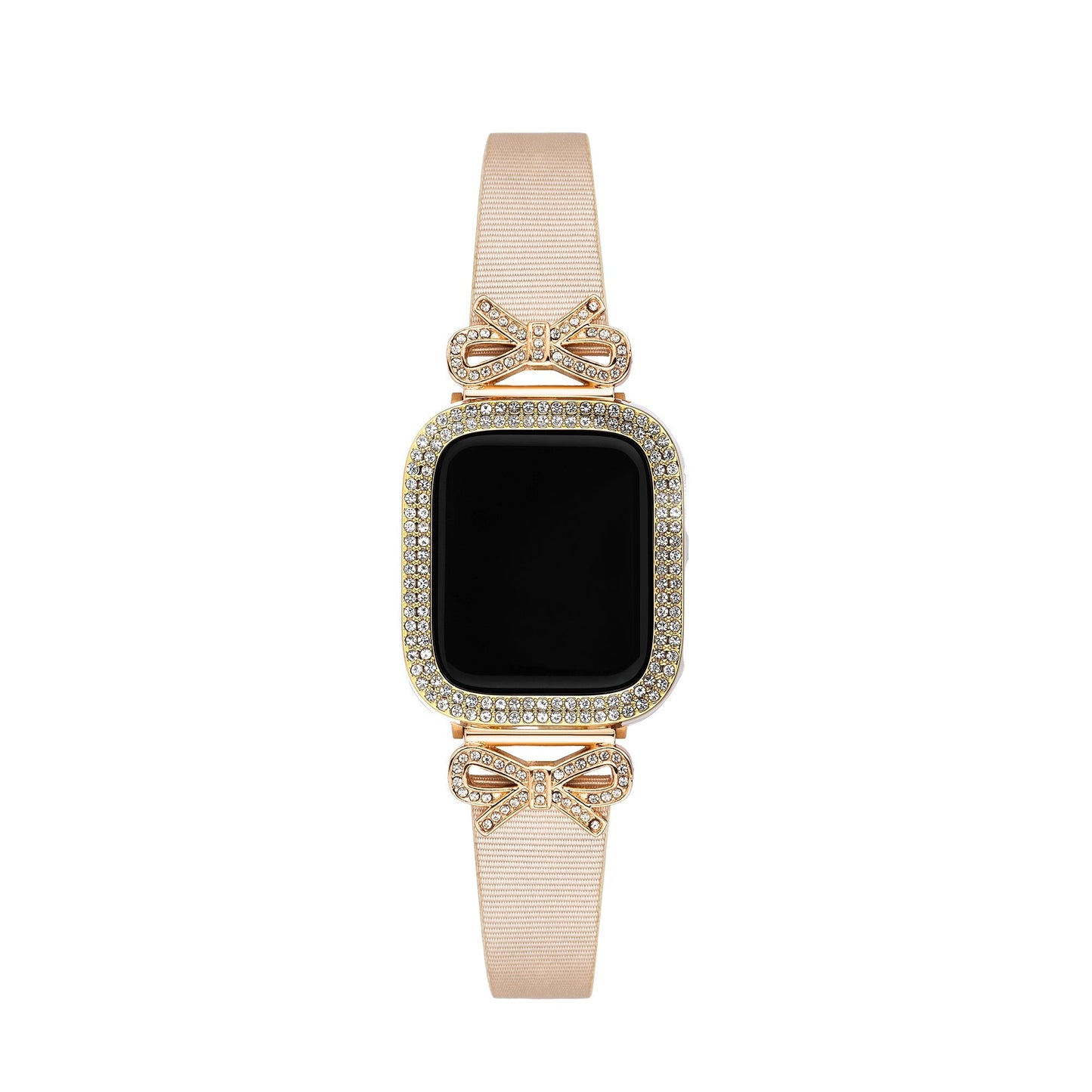 Dazzling Rhinestones Half-Wrap Apple Watch Case
