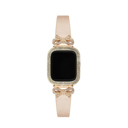 Dazzling Rhinestones Half-Wrap Apple Watch Case
