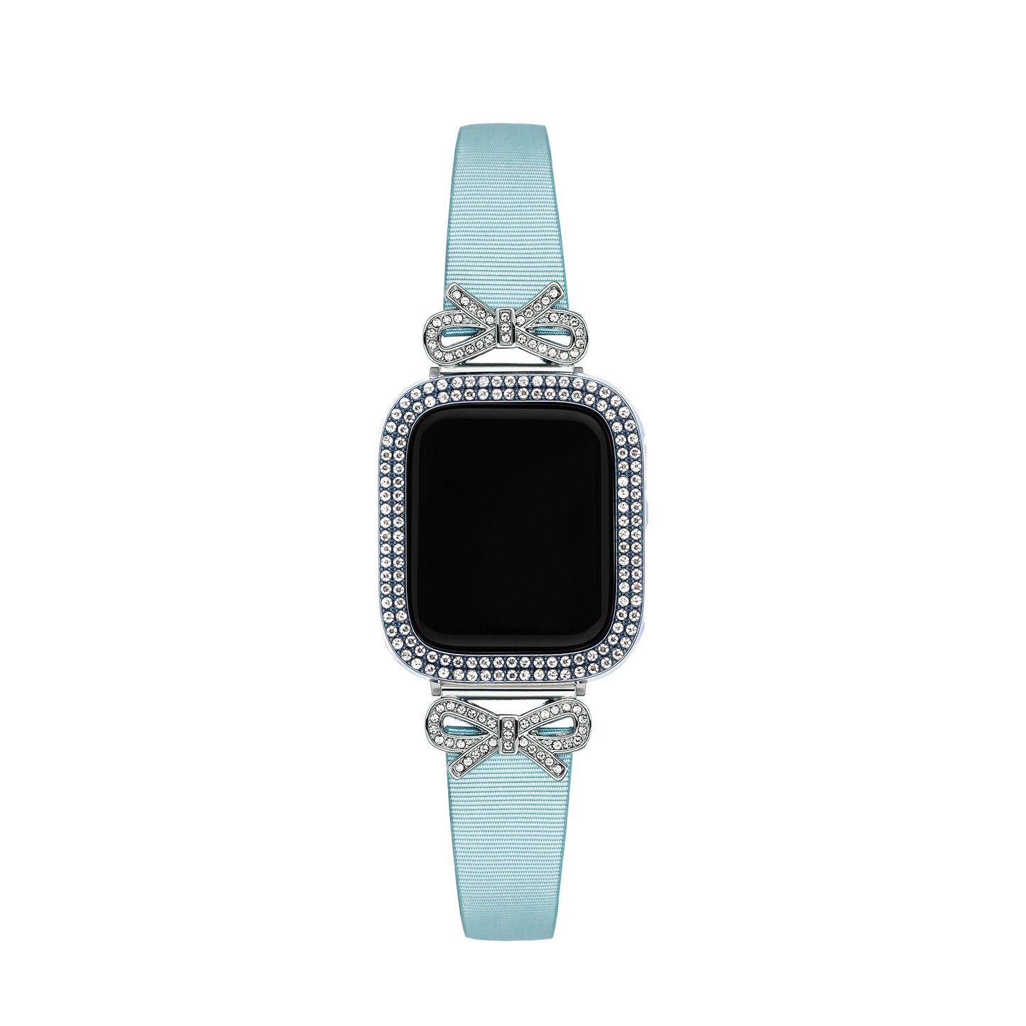 Sparkling Rhinestone Half-Wrap Apple Watch Case