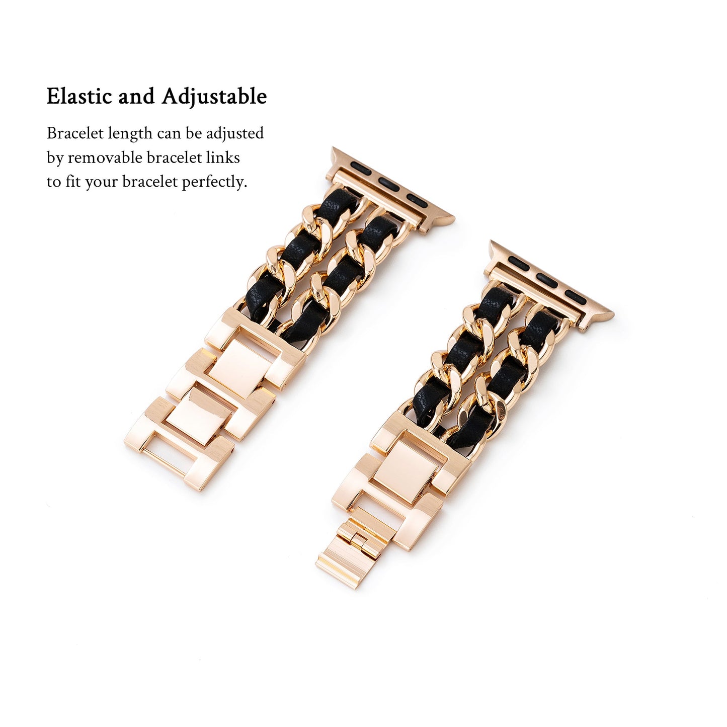 Premium Double-Twisted Metal Watch Band for Apple Watch
