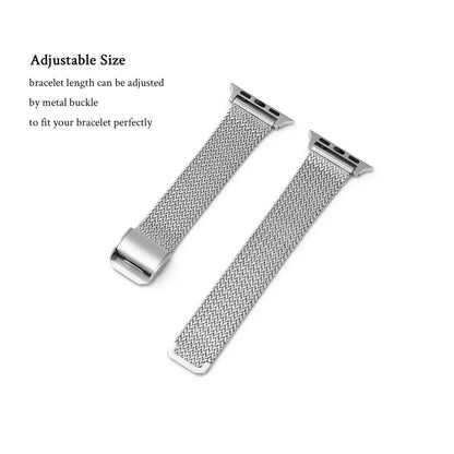 Premium Polished Stainless Steel Band for Apple Watch