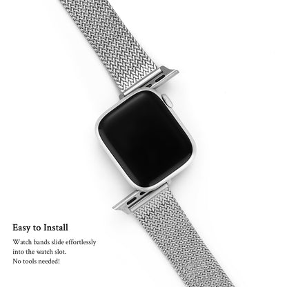 Premium Polished Stainless Steel Band for Apple Watch