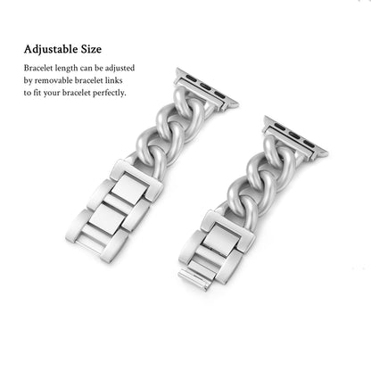 Bold Chunky Chain Link Band for Apple Watch