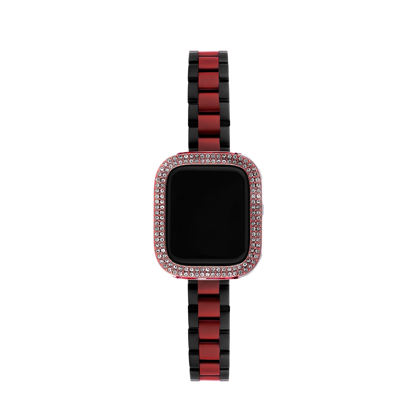 Sparkling Rhinestone Half-Wrap Apple Watch Case