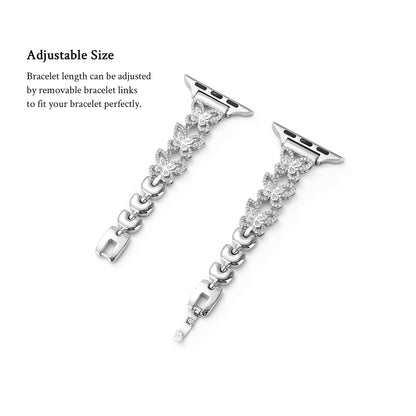 Glittering Butterfly Watch Band for Apple Watch