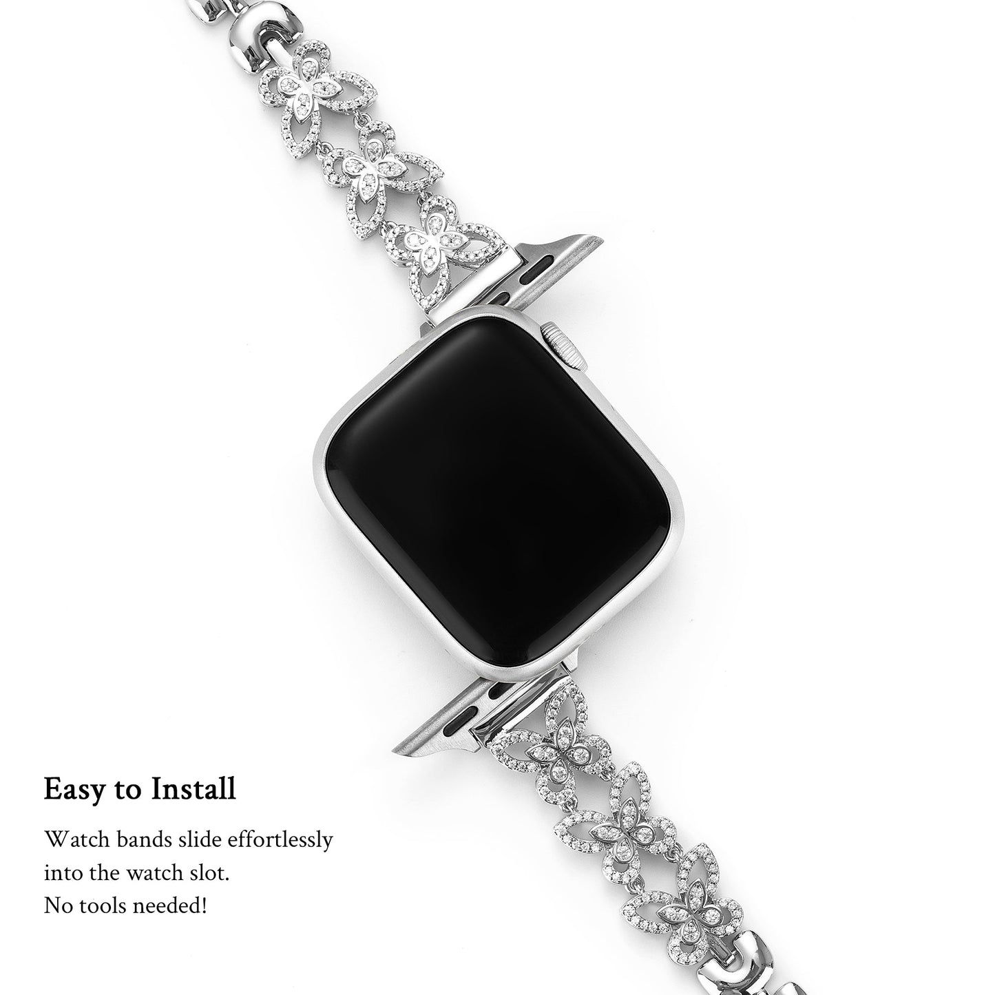 Glittering Butterfly Watch Band for Apple Watch