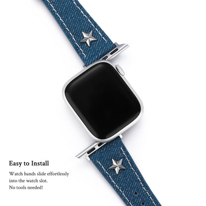 Starry Denim Watch Band