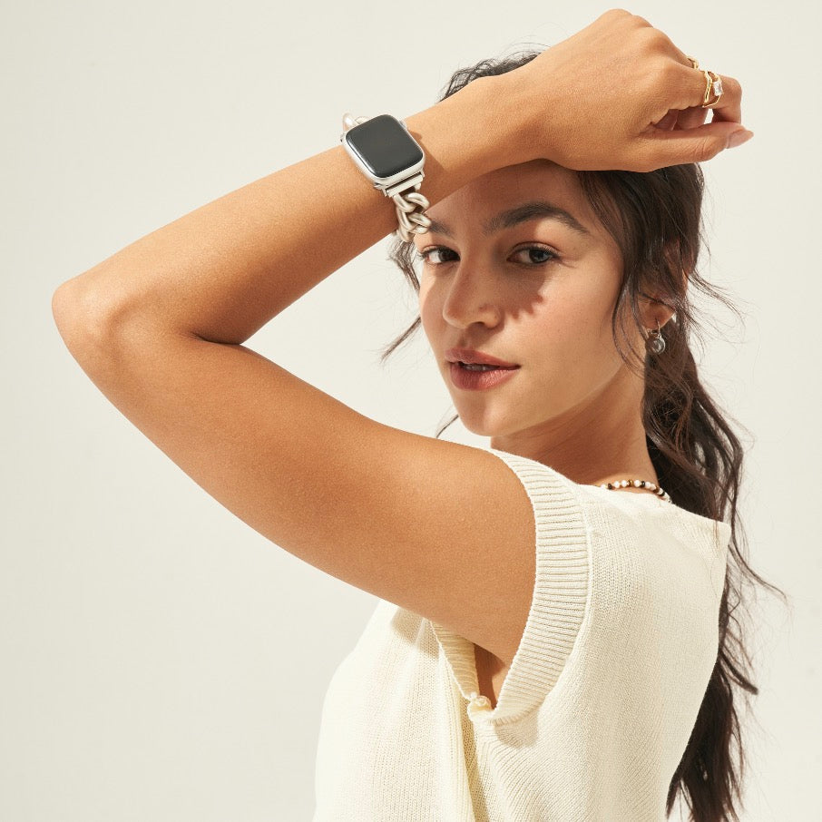 Bold Chunky Chain Link Band for Apple Watch