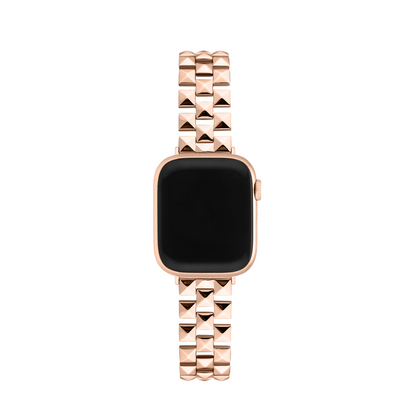 Premium Stainless Steel Diamond-Accent Watch Band