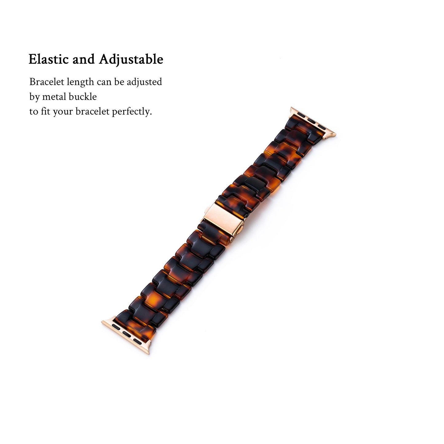 Unisex Ombre Resin Band for Apple Watch – Gradient Color Strap