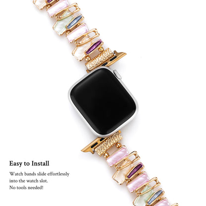 Geometric Bangle Bracelet for Apple Watch