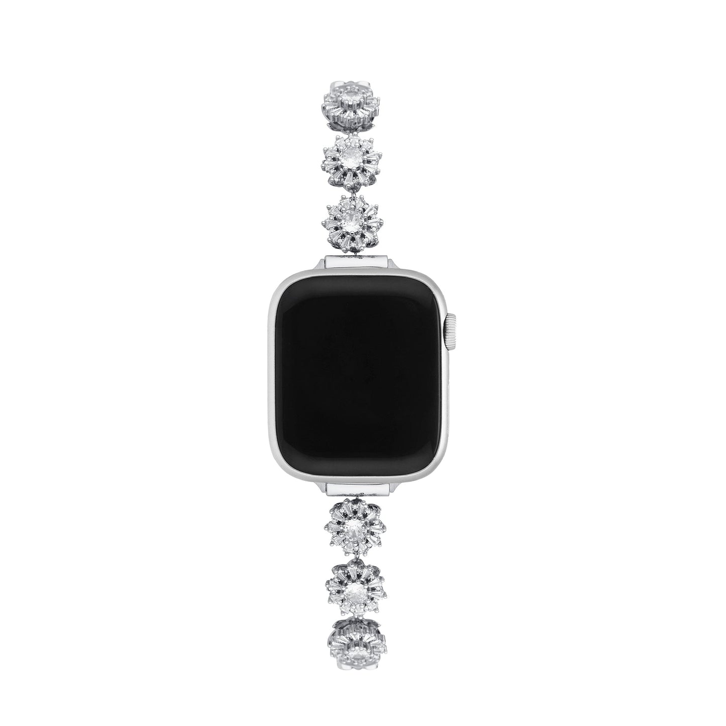 Rotating Rhinestone Snowflake Watch Band for Apple Watch
