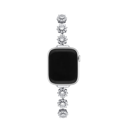Rotating Rhinestone Snowflake Watch Band for Apple Watch
