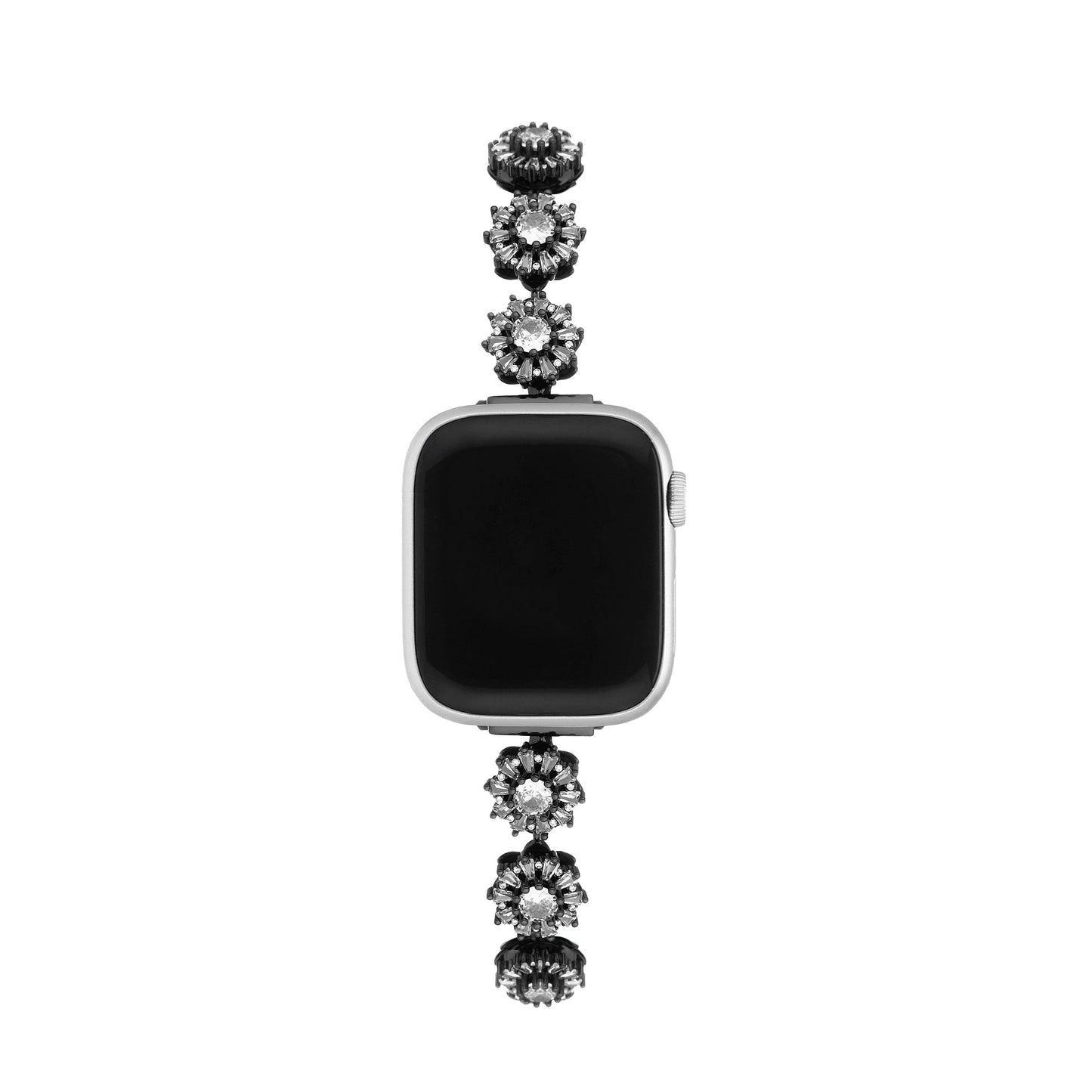 Rotating Rhinestone Snowflake Watch Band for Apple Watch