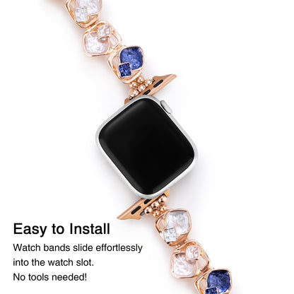 Petal Elastic Bangle Bracelet for Apple Watch – Elegant, Flexible Fit