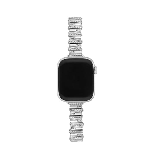 Rhinestone Geometric Metal Watch Band for Apple Watch