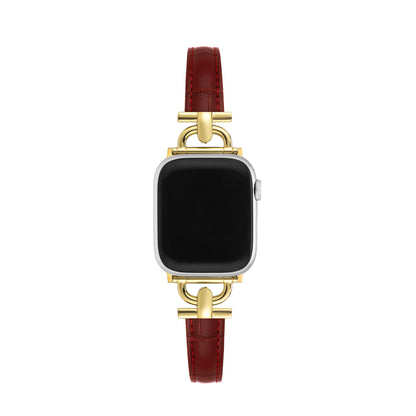 Classic Bamboo-Grain Watch Band for Apple Watch